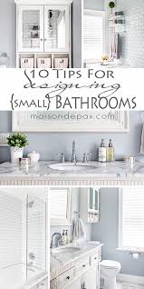 Planning is essential in when it comes to small bathrooms everything from layout to floor plans to storage ideas and more. 10 Tips For Designing A Small Bathroom Maison De Pax