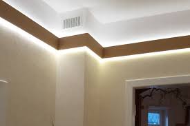 Can be the simple or ornate ones. Indirect Lighting Ceiling Design Swasstech