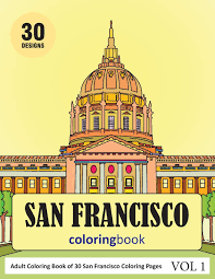 All tramway coloring pages including this san francisco tramway coloring page are free. Amazon Com San Francisco City Coloring Book 30 Coloring Pages Of San Francisco City In Coloring Book For Adults Vol 1 9781798943205 Rai Sonia Books