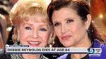 Actress Debbie Reynolds, 84, dies a day after daughter