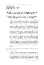 Masukkan nama merek dan klik tombol buat. Pdf Sarawak In The 14th General Election The Challenge Of The Strongman And Patron Client Concepts