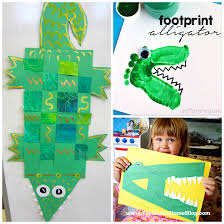 Fun food activities for kids. Creative Alligator Crocodile Crafts For Kids Crafty Morning