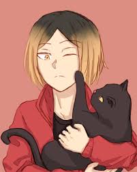 Check spelling or type a new query. Drew Kenma With A Cat Haikyuu