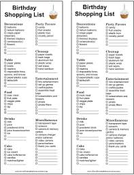 Printable Birthday Shopping List Diabetic Food List Diabetic Grocery List Diabetic Snacks