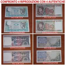 Fac simile banconote per bambini / fac simile banconote per bambini : Lira Italiana Lotto Da 84 Banconote Collezione Vecchia Lira Annunci Siracusa