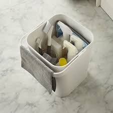 Colourful, collapsible storage boxes are a popular choice around the home, but other typical products include underwear and socks organisers. Lidded Cleaning Products Storage Bin Bathroom Storage Boxes Storage Bins With Lids Storage Bin