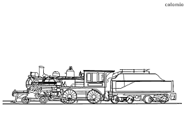 Printable vehicle coloring pages of railroad and trains, steam engine trains coloring page sheets and railroad history coloring sheets. Trains Coloring Pages Free Printable Train Coloring Sheets