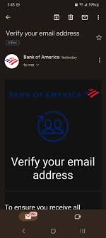 Got this email from bank of america. I dont have an account with them. :  rScams