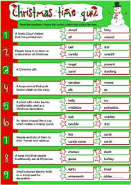 One pdf has the questions and answers, another has just the . English Esl Christmas Quiz Worksheets Most Downloaded 40 Results