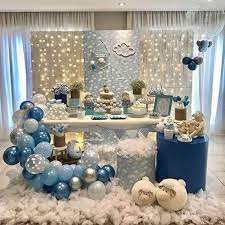 Home Designs Boy Baby Shower Themes Moon Baby Shower Baby Shower Decorations
