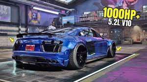 Need For Speed Heat Gameplay 1000hp Audi R8 V10 Performance Customiza Audi R8 V10 Audi R8 Audi