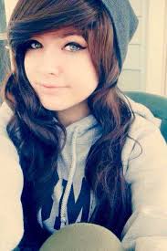 Straight long hairstyles with bangs are full of charm and beauty. Medium Skater Girl Hairstyles Novocom Top