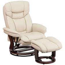 relax in comfort with a leather recliner chair and ottoman set designed to deliver exceptional c in 2020 recliner with ottoman swivel recliner chairs leather recliner