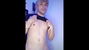 tiktok naked challenge gay twink femboy blonde