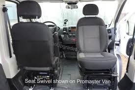 Passenger Seat Swivel Available For Ford Transit Shown On Promaster Swivel Seating Camper Van Conversion Diy Van