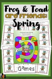 Frog And Toad Are Friends Spring Reading Stations Grammar Activities Primary Writing