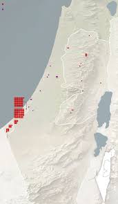 Click on the israel map to view it full screen. The Toll Of Eight Days Of Conflict In Gaza And Israel The New York Times