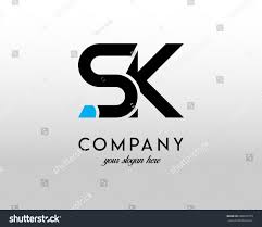 Sk Logo Letter Design Vector With Blue And Black Colors Sk Logo Letter Logo Design Lettering Design Logos are available for download in vector and raster formats including ai, eps, psd and cdr. sk logo letter design vector with blue