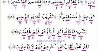 Kesalahan yang sering terjadi di. Hukum Tajwid Al Quran Surat Yasin Ayat 1 10 Lengkap Dengan Penjelasannya