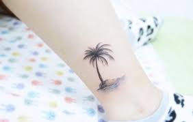 40 Gorgeous Palm Tree Tattoo Designs Amazing Tattoo Ideas Page 24 Tattoos Palm Tree Tattoo Ankle Cute Ankle Tattoos Tree Tattoo Designs