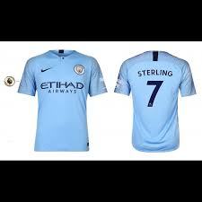 Man city neuheiten offizielle retro trikots verfügbare vintage trikots. Manchester City F C Trikot Herren 2018 2019 Home Pl Sterling 7
