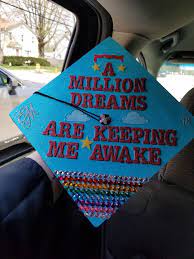 My The Greatest Showman Inspired Graduation Cap College Graduation Cap Decoration Funny Graduation Caps Disney Graduation Cap