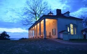 The East Side Of Mount Vernon George Washington S Home In Virginia Which Faces The Potomac River Is Illuminated At Mount Vernon House Styles Potomac River