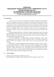 5 kg beras tiap anak yatim/ piatu dan fakir miskin; Doc Proposal Beta 1 Nuraini Septia Academia Edu