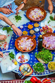 You could also use guinea fowl, one large or two small. Our Food Riad Saba