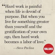 Hard Work Is Painful When Life Is Devoid Of Purpose But When You Live For Something Greater Than Yourself A Hard Work Quotes Inspirational Quotes Work Quotes