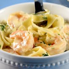Pasta Alfredo Con Camarones Receta Recetas De Pastas Receta Pasta Con Camarones Pastas Con Camarones