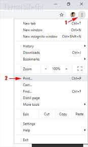 Di internet explorer, klik menu files lalu pilih save as. Menyimpan Halaman Web Ke Format Pdf Dengan Google Chrome