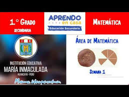 Libro para el alumno grado 4° libro de primaria. Aprendo En Casa Matematica Primer Grado Secundaria Semana 1 Compartimos Un Pan Chuta Youtube