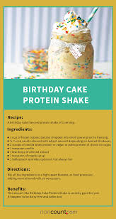 Birthday Cake Protein Shake Recipe 17 Vegan Protein Shake Recipes Noncount Com Vegan Protein Shake Vegan Protein Shake Recipes Shake Recipes