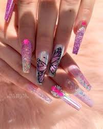 No matter where they are used, they will all constitute a beautiful and attractive design. Butterfly Nails New Butterfly Nail Art Designs