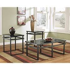 Find stylish home furnishings and decor at great prices! Amazon Com Ashley Furniture T180 13 Occasional Table Set Laney Black Set Of 3 Furniture Decor