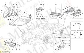 Check spelling or type a new query. 126 Front And Rear Lights Parts Diagram For Ferrari 550 Barchetta Maranello Classic Parts