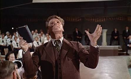 Elmer Gantry (1960) – Suddenly, a shot rang out …