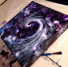 Galaxy On Canvas Galaxy Drawings Galaxy Art Galaxy Painting