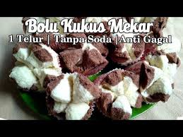 Padahal baking soda untuk kue kering. Resep Bolu Kukus Mekar Satu Telur Tanpa Soda Anti Gagal Youtube