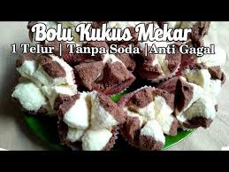 Resep membuat bolu kukus mekar tanpa soda anti gagal. Resep Bolu Kukus Mekar Satu Telur Tanpa Soda Anti Gagal Youtube