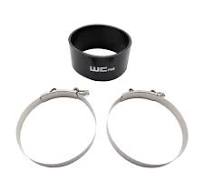 5" ID x 2.5" Long Silicone Boot and Clamp Kit