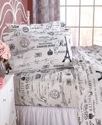 Bedroom suites designs paris bedroom collection collection the action or process of collecting someone or something an instance of collecting. Buy The Lakeside Collection Paris Bed Sheets Set Polyester Printed Decorative Sheets Twin Online In Hong Kong B07vljkc41