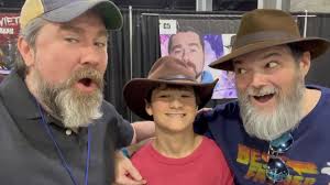 Me and my son met a great man today