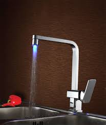 sumerain s6045cl led kitchen faucet