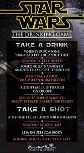 Crazy Eddie S Motie News Star Wars Drinks Drinking Game And Music For The Drinking Games Star Wars Drinks Movie Drinking Games