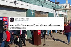 Give us a call today for a 4 seasons goes above and beyond. 21 Hilarious Tweets About The Four Seasons Landscaping Debacle Let S Eat Cake