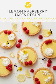 Lemon Raspberry Tarts Recipe Recipe Raspberry Tart Recipe Lemon Tart Recipe Mini Tart Recipes