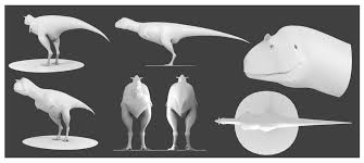 Carnotaurus Model Paleo Art Prehistoric Creatures Prehistoric