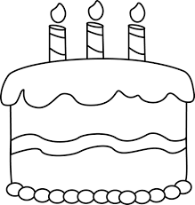 Stats on this coloring page. Small Black And White Birthday Cake Clip Art Small Black And White Birthday Cake Image Birthday Cake Clip Art Birthday Coloring Pages Cake Clip Art